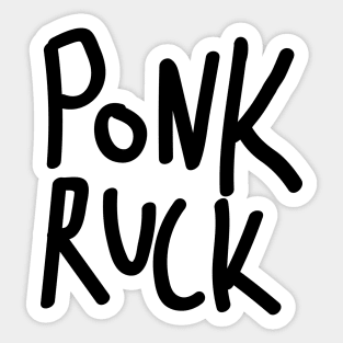 Ponk Ruck Sticker